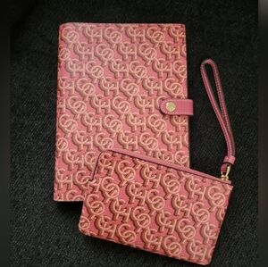 COACH Journal and matching Pouch